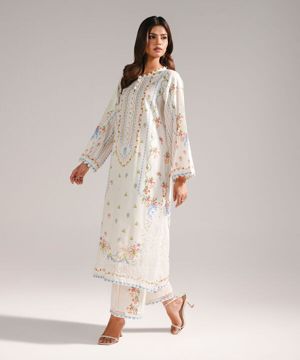 Embroidered Lawn Shirt