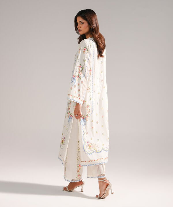 Embroidered Lawn Shirt