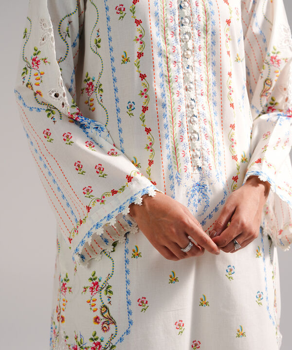 Embroidered Lawn Shirt