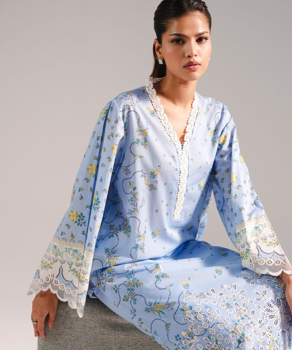 Embroidered Lawn Shirt