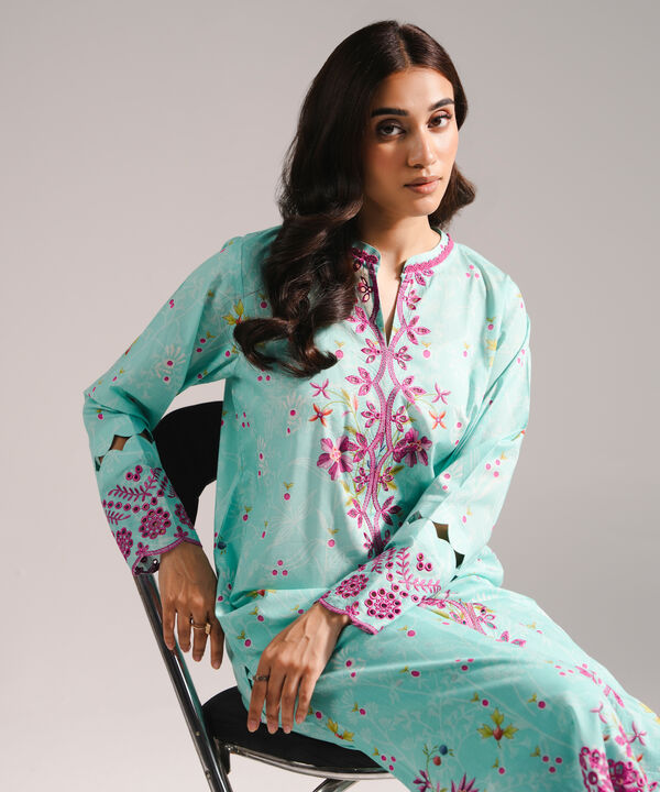 Embroidered Lawn Shirt