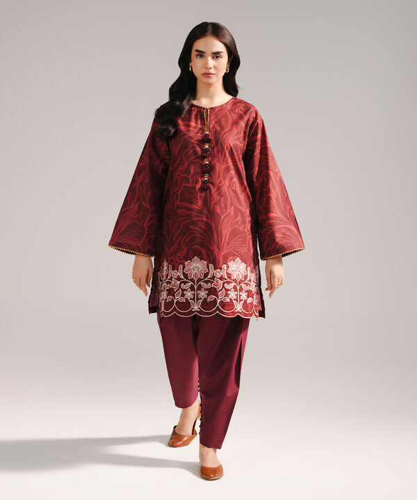 2 Piece - Embroidered Lawn Suit