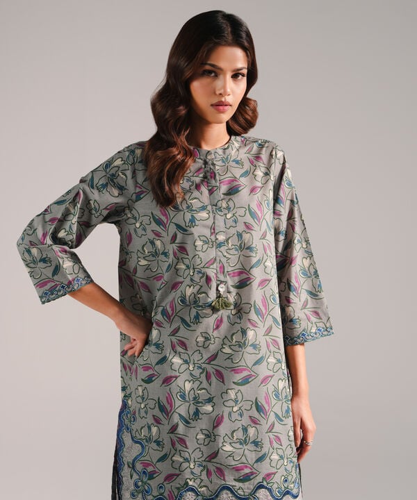 2 Piece - Embroidered Lawn Suit