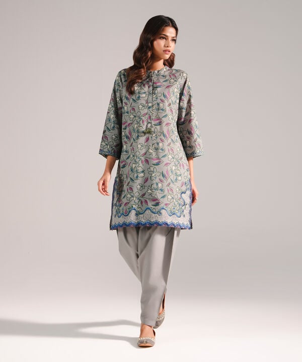 2 Piece - Embroidered Lawn Suit