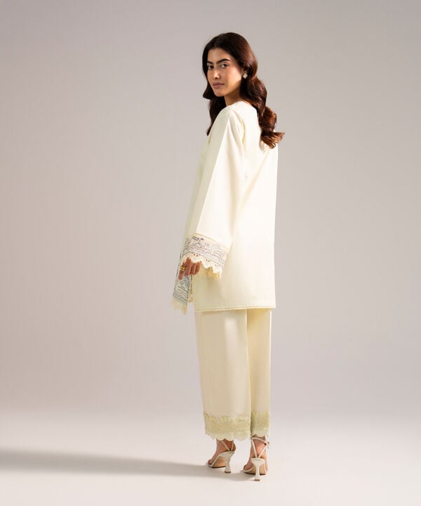 Embroidered Cotton Viscose Shirt