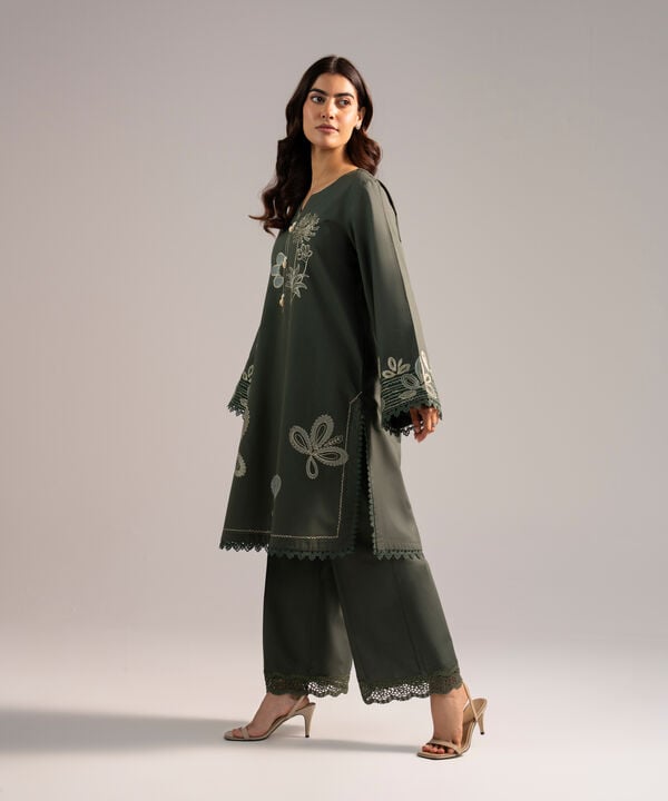 Embroidered Cambric Shirt