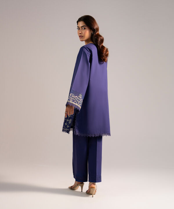 Embroidered Cambric Shirt