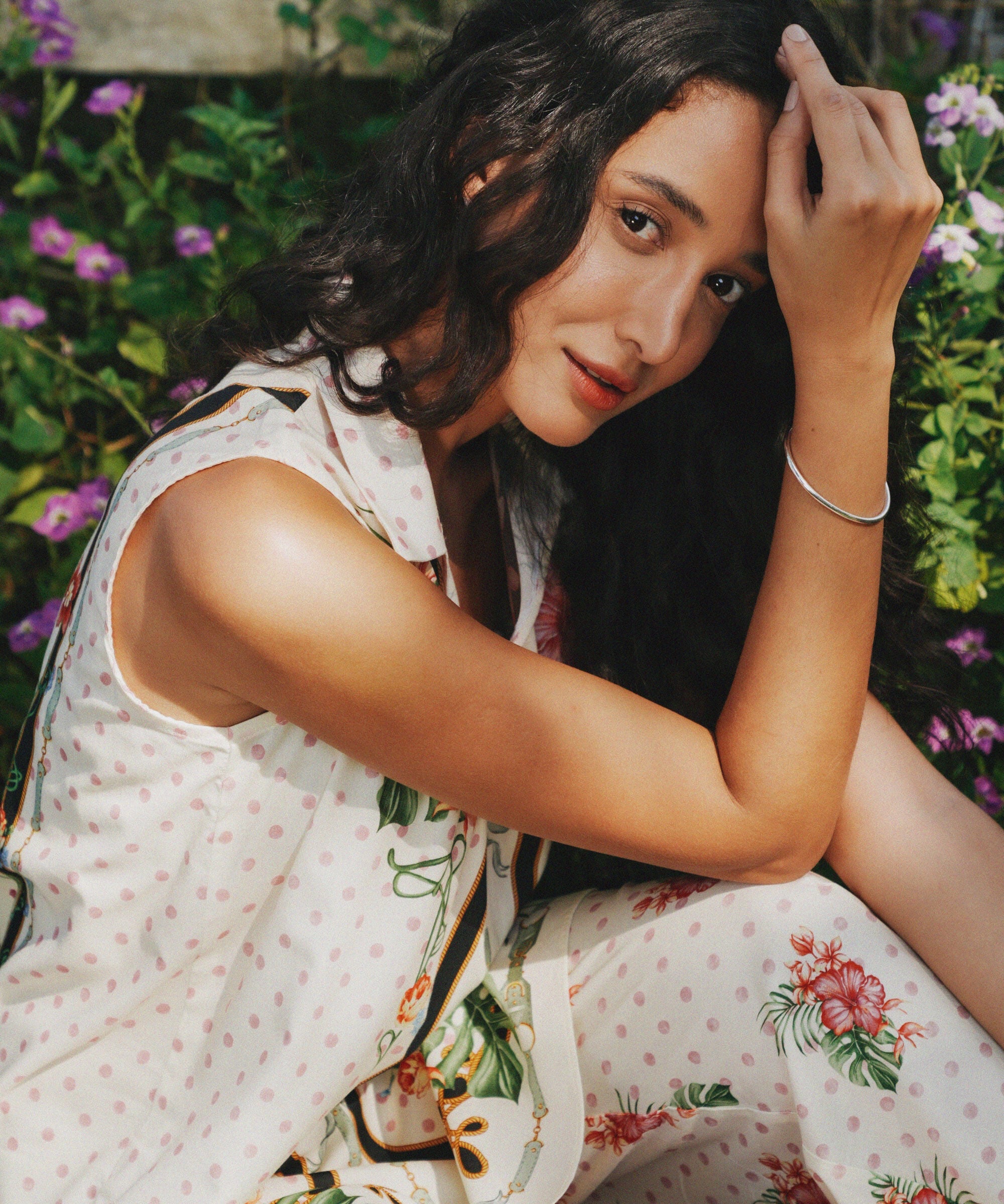Printed Cotton Viscose Shirt