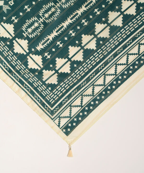 Printed Zari Lawn Dupatta