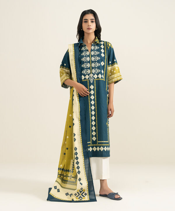 Printed Voile Dupatta