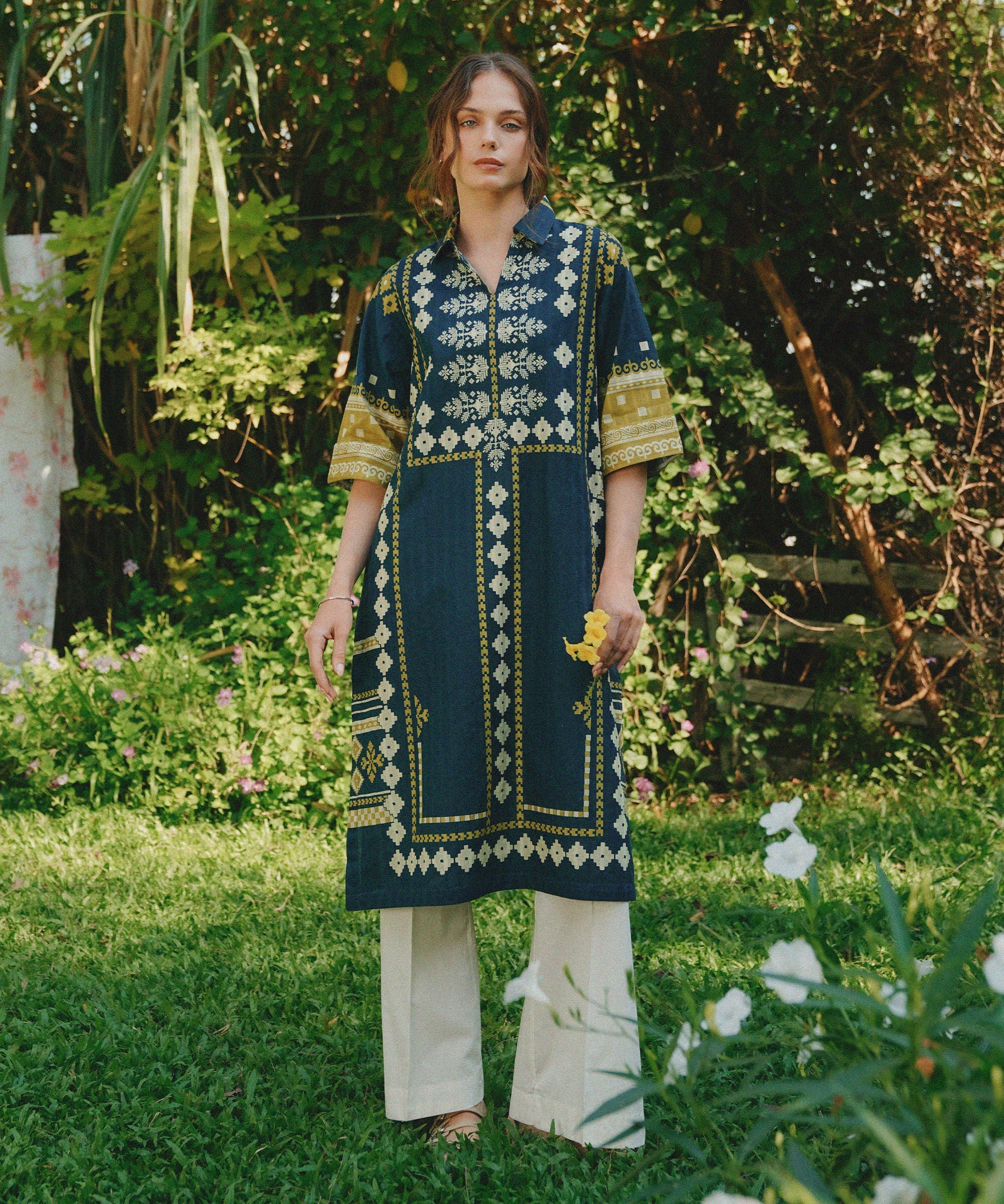 Printed Cotton Shirt
