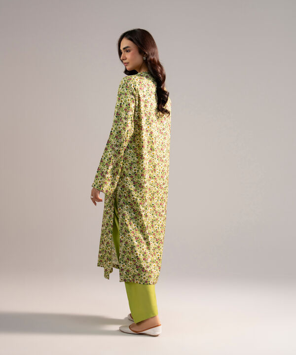 2 Piece - Printed Arabic Lawn Suit