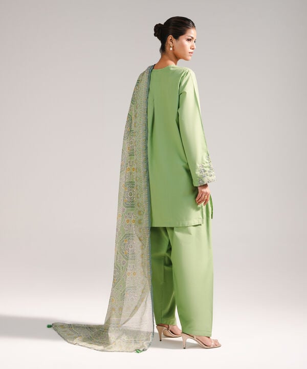 3 Piece - Embroidered Lawn Suit