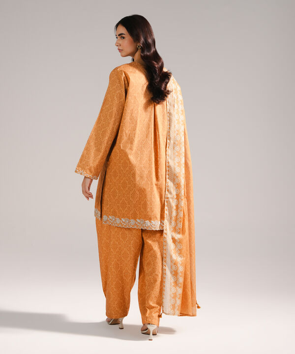 3 Piece - Embroidered Lawn Suit