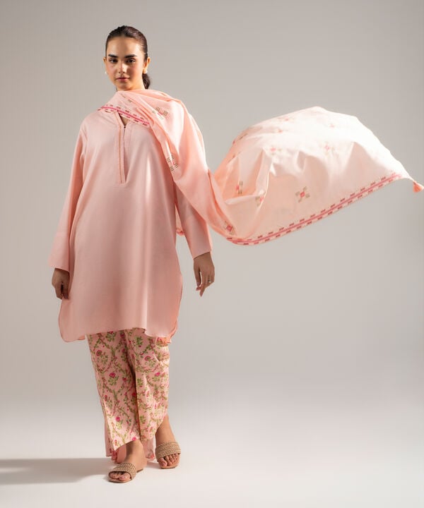 3 Piece - Solid Dobby Suit