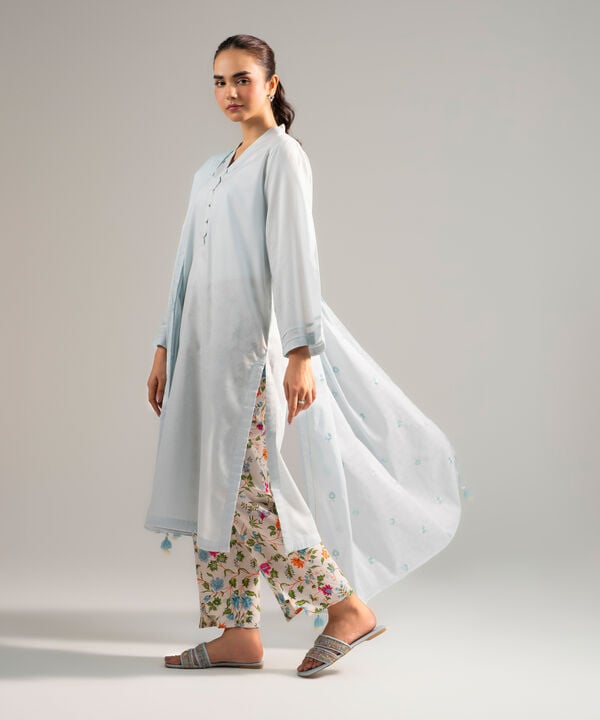 3 Piece - Solid Dobby Suit