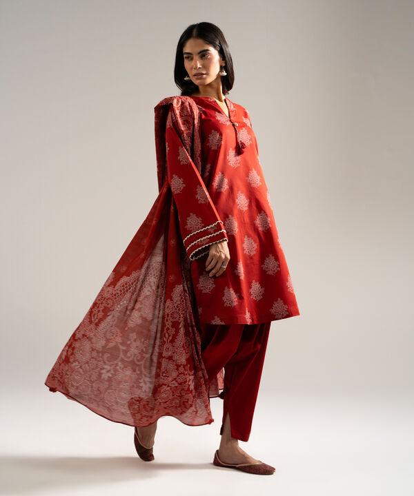 Printed Voile Dupatta