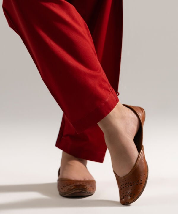 Solid Cambric Skinny Shalwar