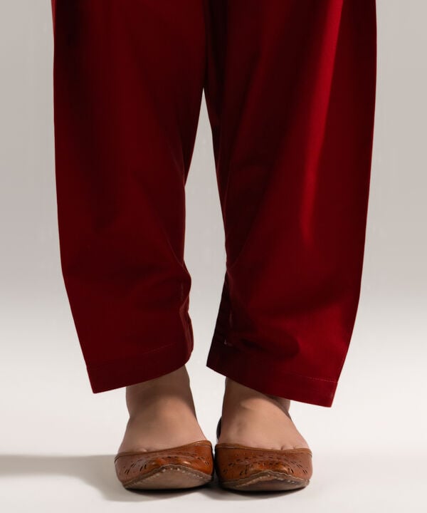Solid Cambric Skinny Shalwar