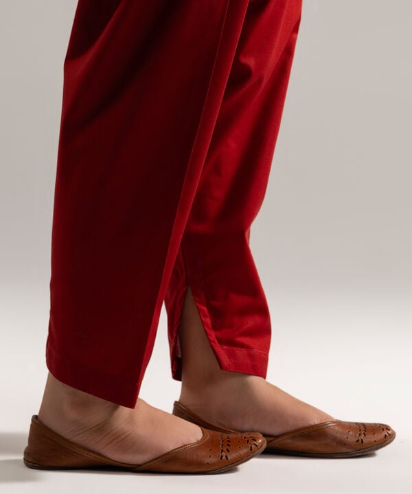 Solid Cambric Skinny Shalwar