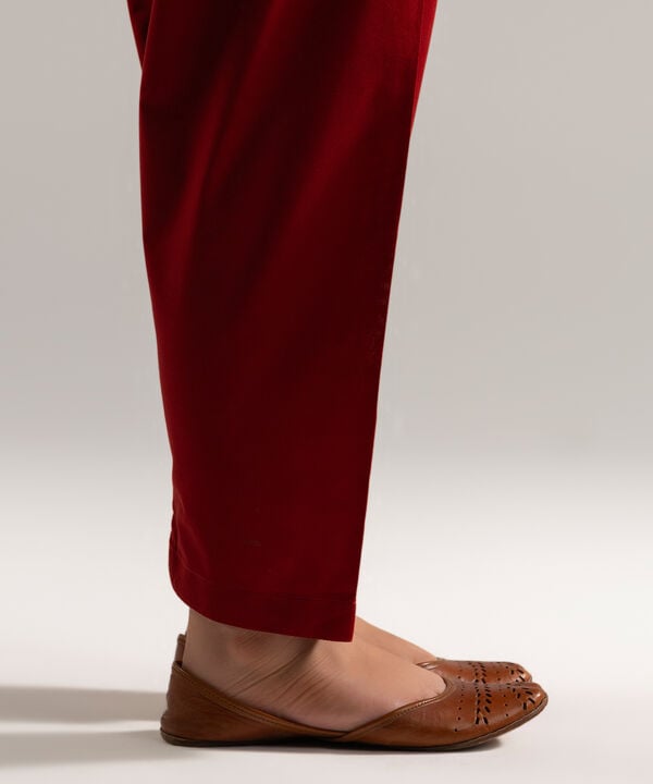 Solid Cambric Skinny Shalwar