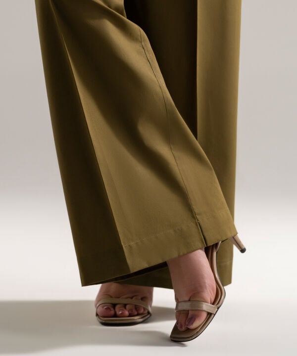 Solid Cambric Culottes