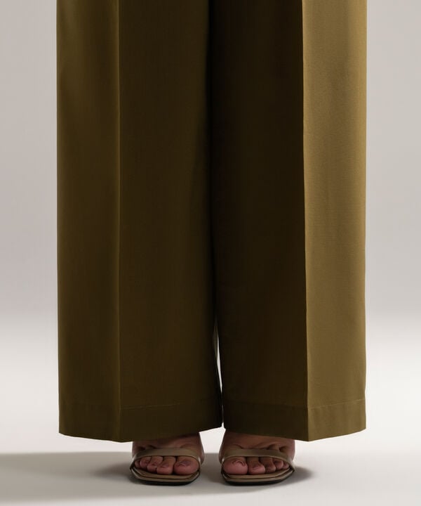 Solid Cambric Culottes