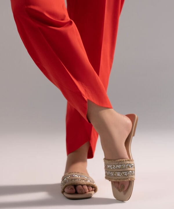 Solid Cambric Skinny Shalwar