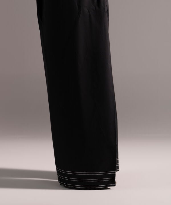 Embroidered Poplin Farshi Shalwar