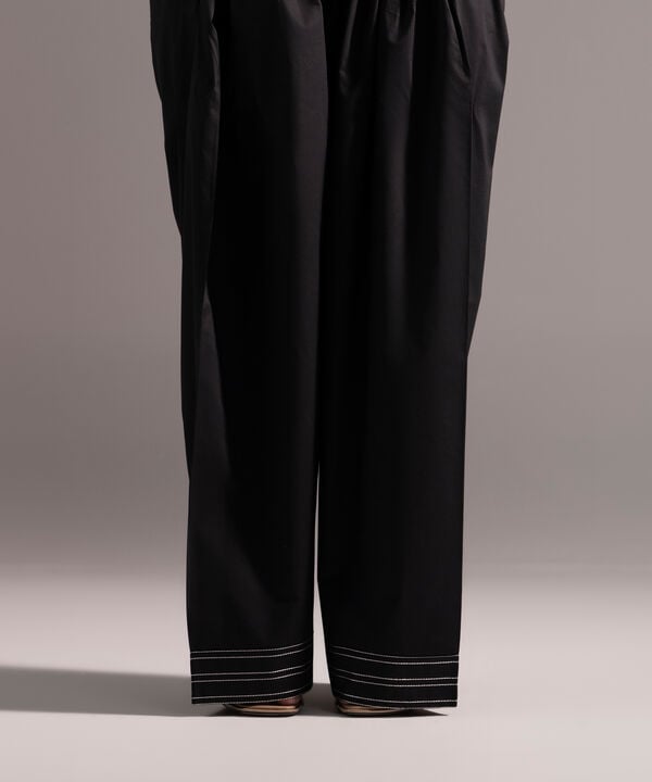Embroidered Poplin Farshi Shalwar