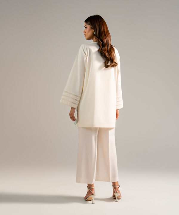 Embroidered Poplin Shirt