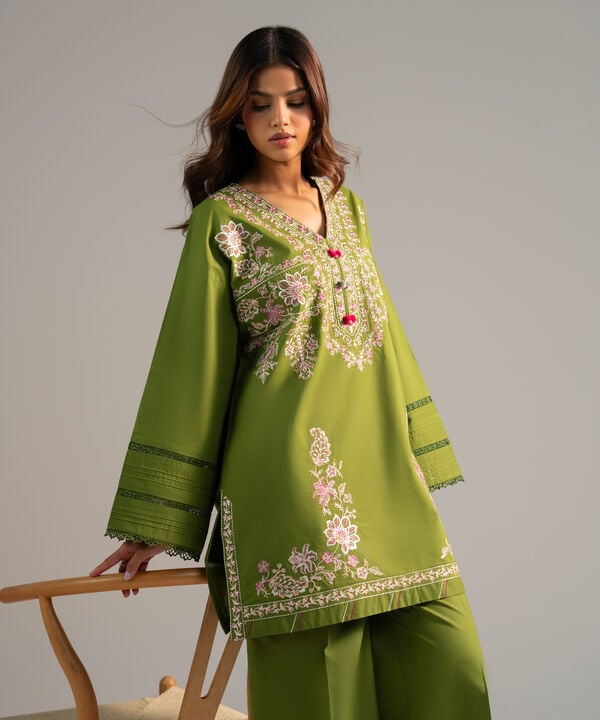 Embroidered Lawn Shirt