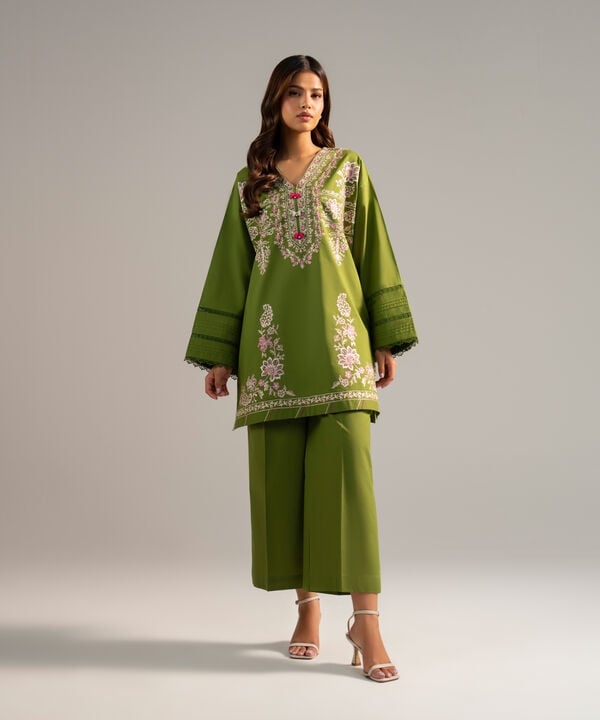 Embroidered Lawn Shirt