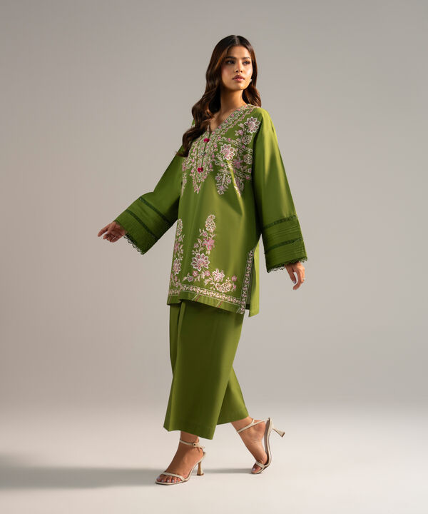 Embroidered Lawn Shirt