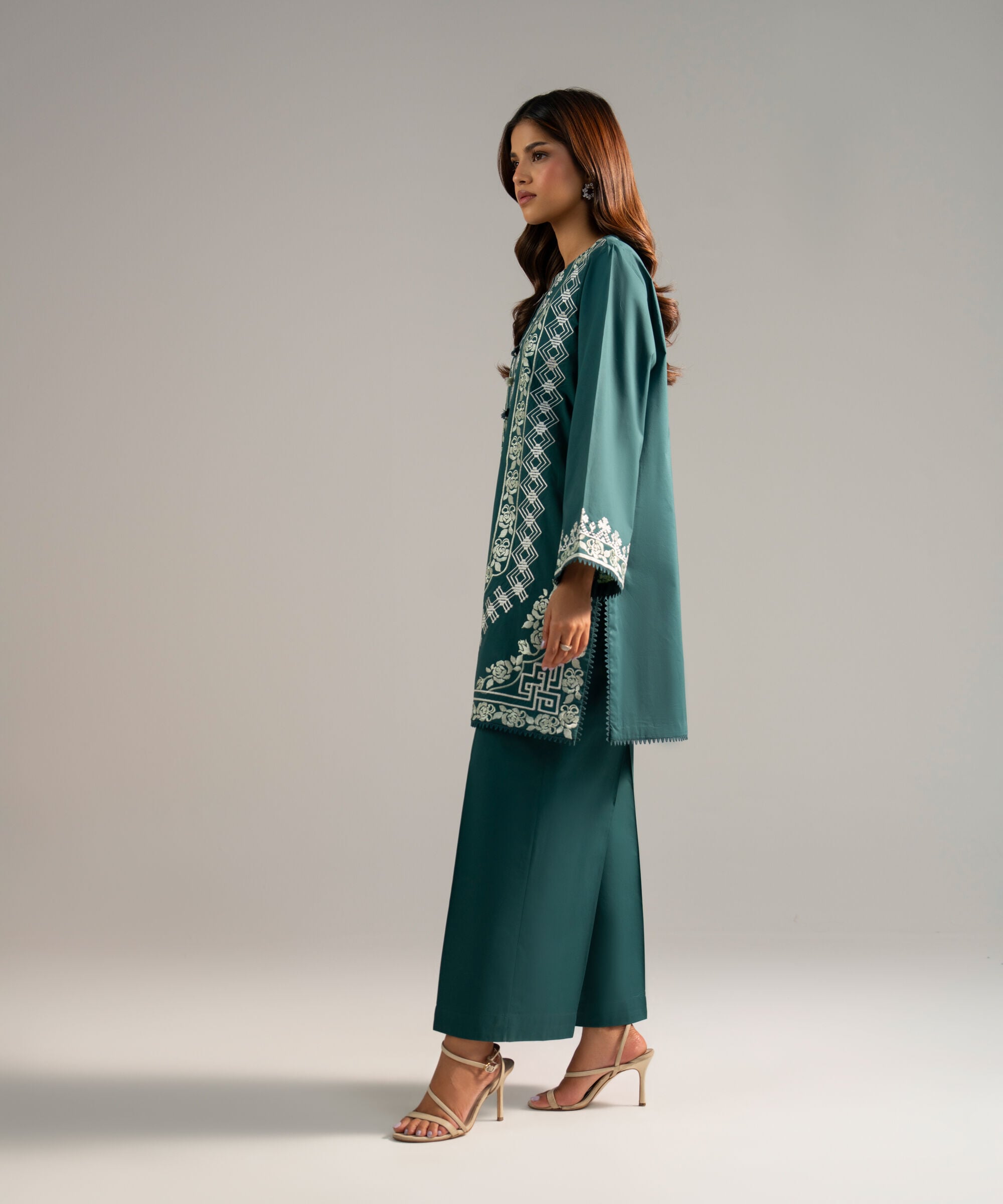 Embroidered Lawn Shirt