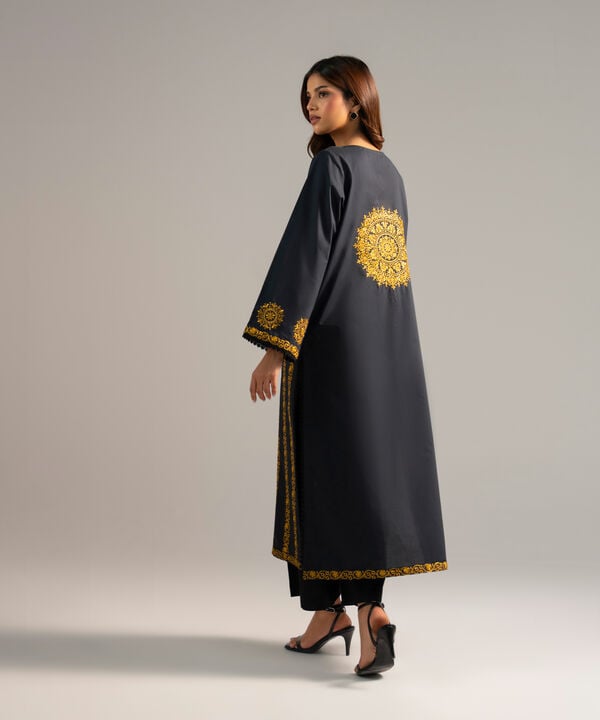 Embroidered Poplin Shirt