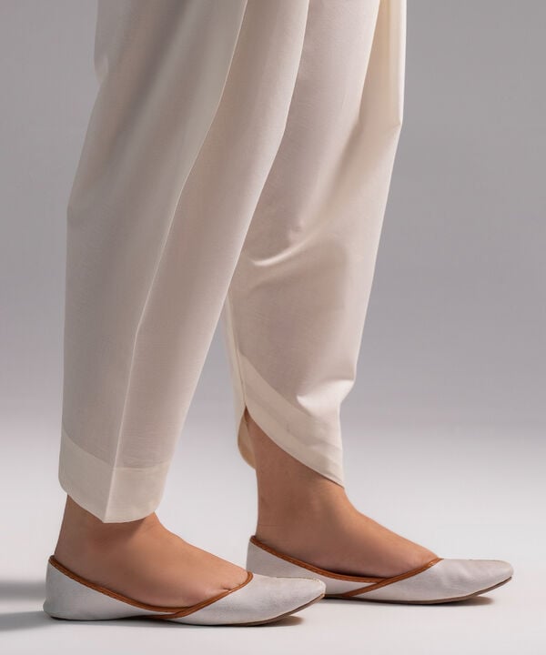 Solid Cambric Skinny Shalwar