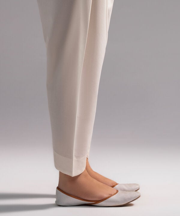 Solid Cambric Skinny Shalwar