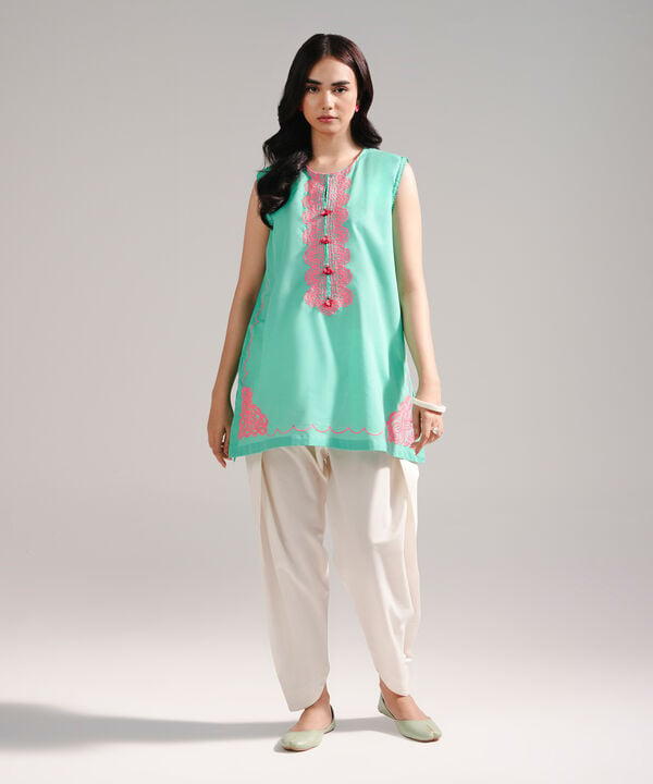 Embroidered Lawn Shirt
