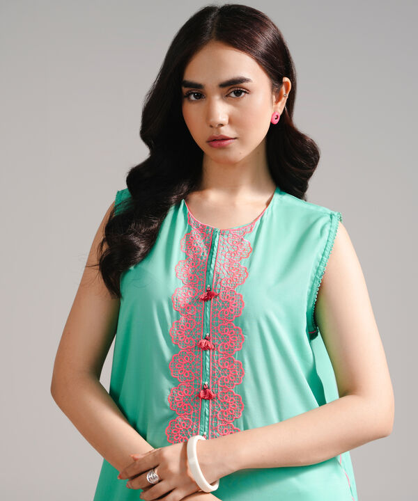 Embroidered Lawn Shirt