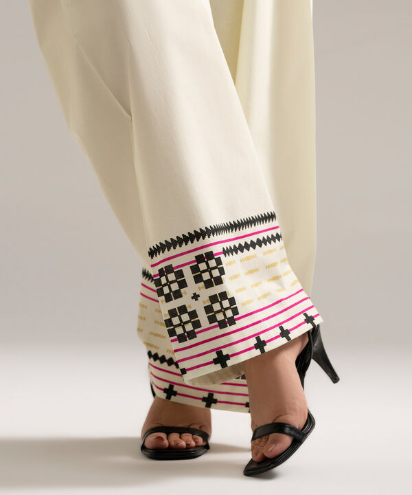 Printed Cambric Farshi Shalwar