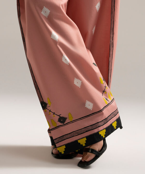 Printed Cambric Farshi Shalwar