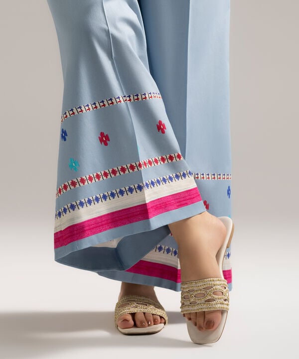 Printed Cambric Farshi Shalwar
