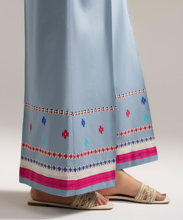 Printed Cambric Farshi Shalwar