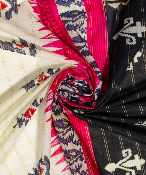 Printed Zari Cotton Dupatta
