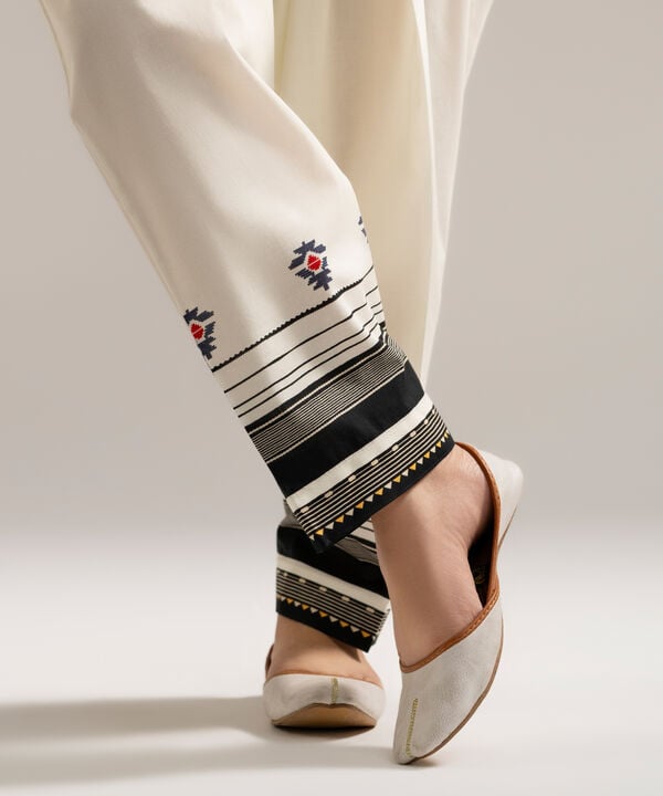 Printed Cambric Shalwar