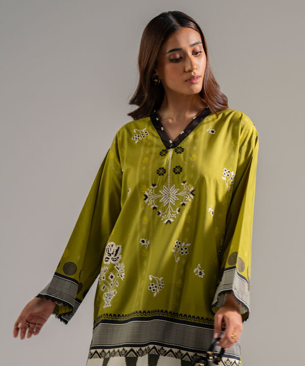Embroidered Lawn Shirt