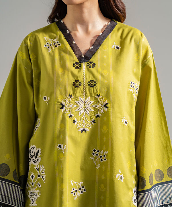 Embroidered Lawn Shirt