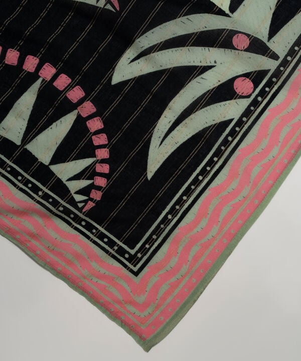 Printed Zari Cotton Dupatta