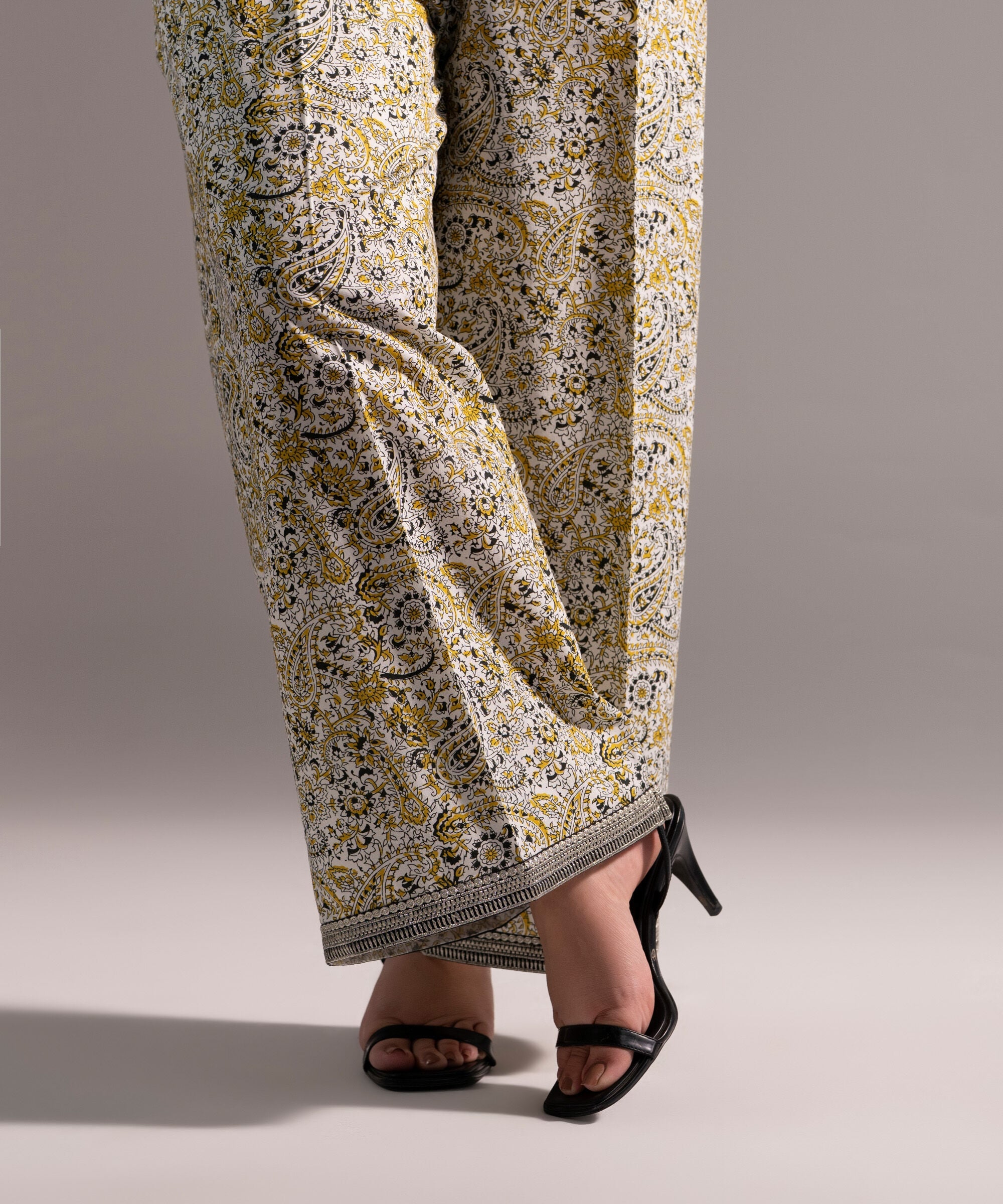 Embroidered Cambric Culottes